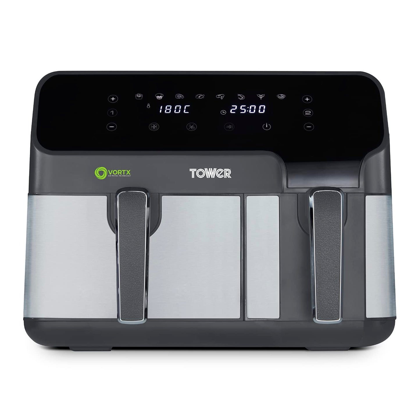 Tower Vortx 5.2L and 3.3L Eco Dual Drawer Air Fryer