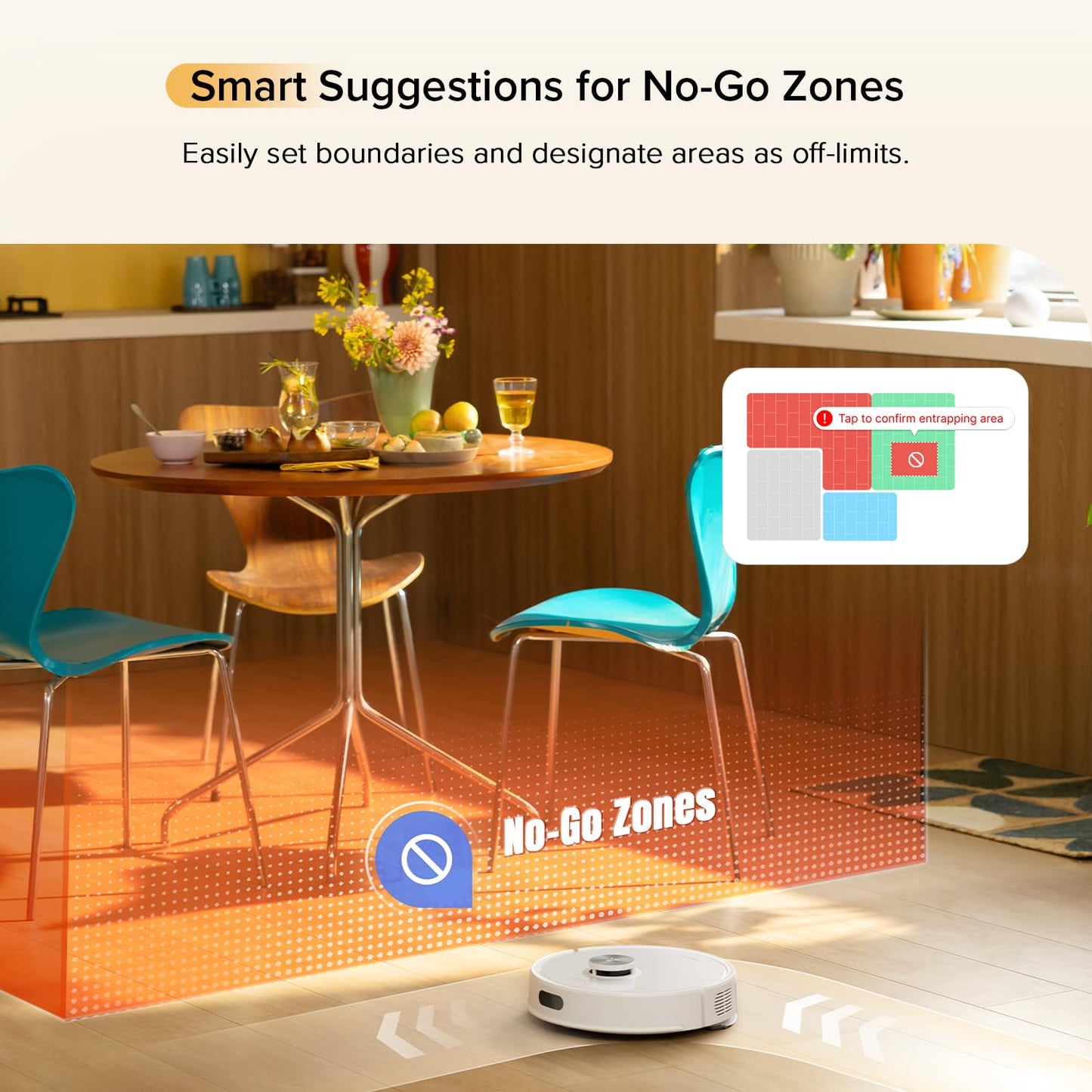 roborock Q7 M5 Robot Vacuum Cleaner with Mop, 10,000Pa HyperForce Suction, Dual Anti-Tangle System, PreciSense LiDAR Navigation, APP-Controlled Mopping, Ideal for Pet Hair and Hard Floors
