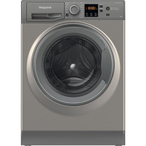 Hotpoint NSWR 945C GK UK N 9 kg 1400 Spin Washing Machine – Graphite