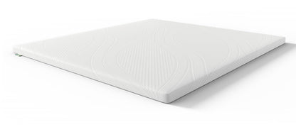 Novilla Mattress Topper, 140 x 190, 7.5 cm, Gel Memory Foam Mattress Topper, Bamboo Material, Moisture Wicking, with Non-Slip Design and Safety Certification, Washable