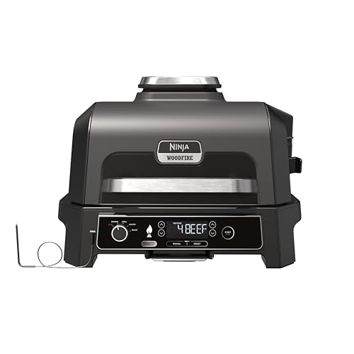 Ninja OG850UK Woodfire Pro XL Electric BBQ Grill &amp; Smoker