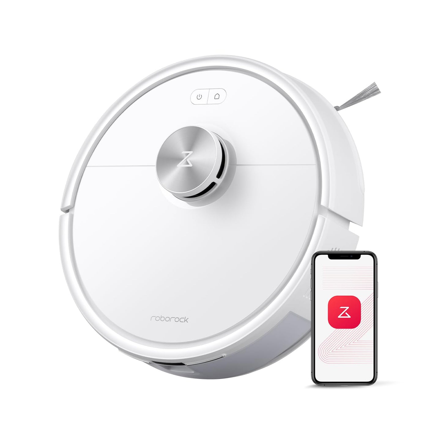 roborock Q7 M5 Robot Vacuum Cleaner with Mop, 10,000Pa HyperForce Suction, Dual Anti-Tangle System, PreciSense LiDAR Navigation, APP-Controlled Mopping, Ideal for Pet Hair and Hard Floors