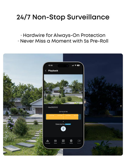 eufy Security Video Doorbell Camera Wireless C31 with Chime, 2K FHD, Dual Power Options, Live Video Call, Easy Installation, Quick-Release Battery, 24/7 Recording, No Monthly Fee