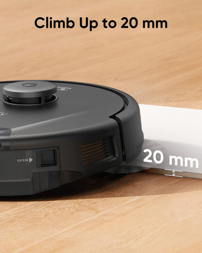eufy L60 Robot Vacuum Cleaner, Ultra Strong 5,000 Pa Suction to Remove Hair, Dust, iPath Laser Navigation, For Deep Floor Cleaning, Ideal for Pet Hair and Hard Floors
