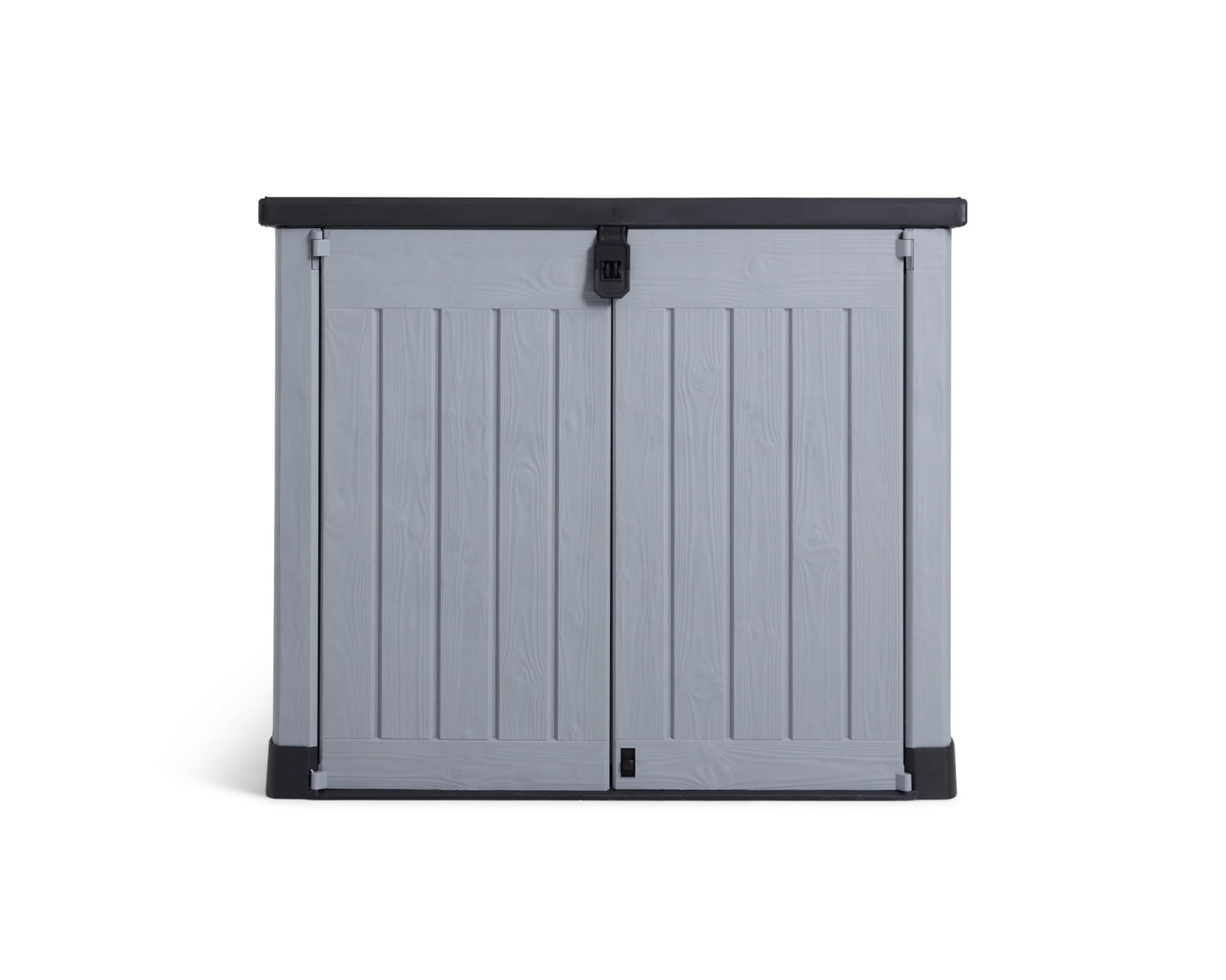 Keter Store It Out Pro Outdoor Garden Furniture Storage Shed Grey| Fade Free | All Weather Resistant | Safe and Secure | Zero Maintenance | 5 year Warranty