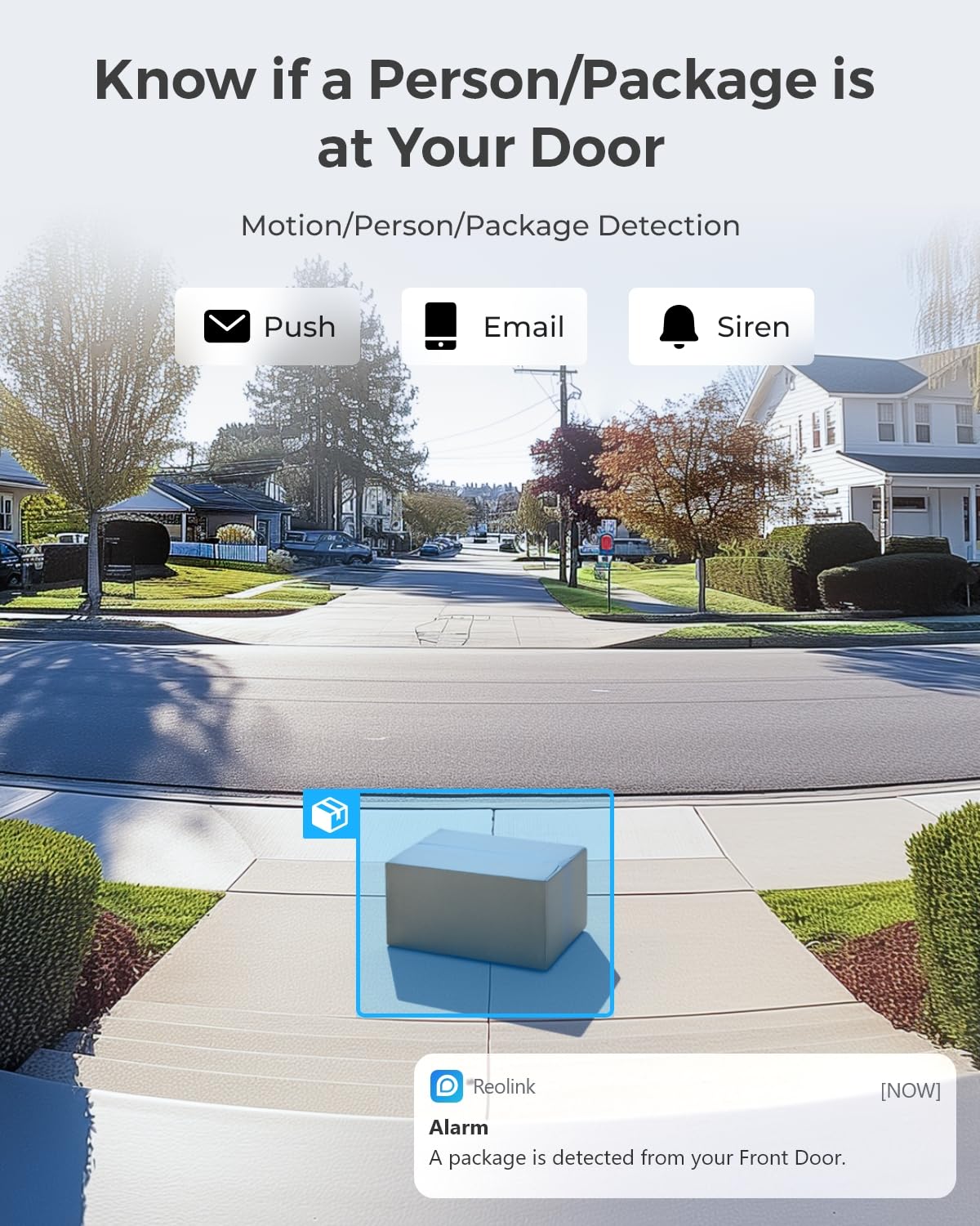 Reolink 2K Wi-Fi Doorbell Camera with Chime, 180° View, 2-Way Audio, Person/Package Detection, Waterproof, Smart Alerts, Hub Compatible, Wired Power Supply