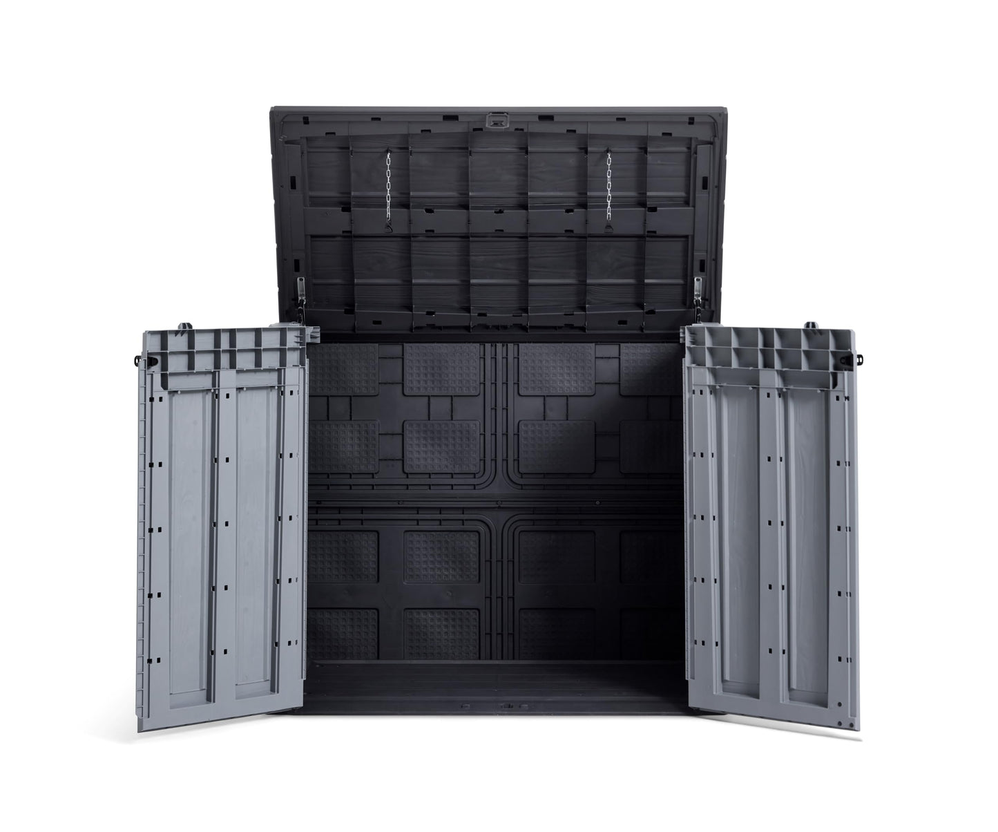 Keter Store It Out Pro Outdoor Garden Furniture Storage Shed Grey| Fade Free | All Weather Resistant | Safe and Secure | Zero Maintenance | 5 year Warranty