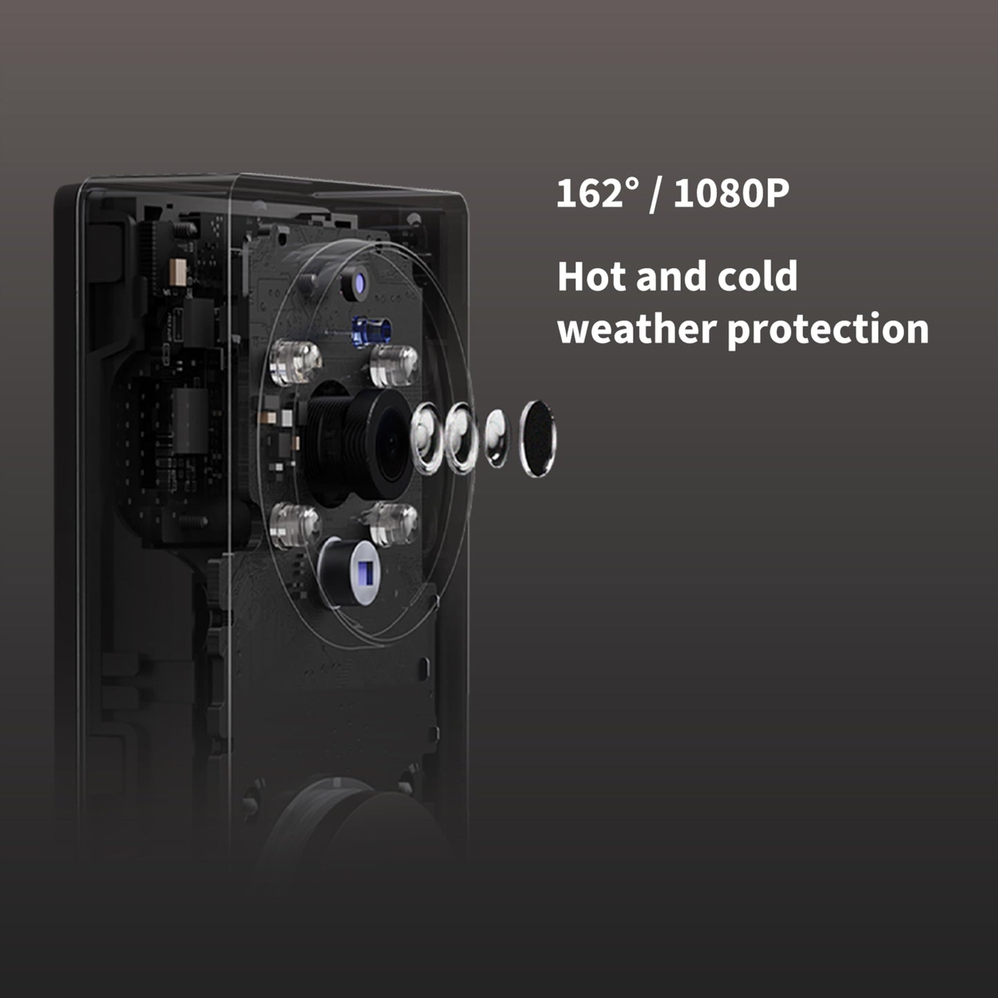 Aqara Video Doorbell G4 with Chime, 1080p FHD HomeKit Secure Video Doorbell Camera, 2-Way Audio, Night Vision, Local Face Recognition, Automations, Wireless or Wired, Supports Apple Home, Alexa,Google