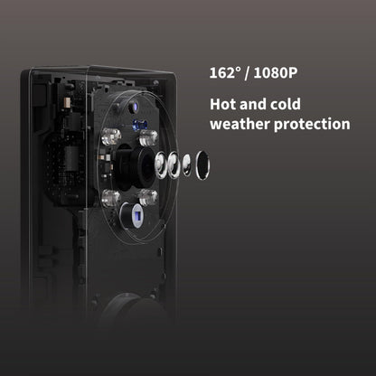 Aqara Video Doorbell G4 with Chime, 1080p FHD HomeKit Secure Video Doorbell Camera, 2-Way Audio, Night Vision, Local Face Recognition, Automations, Wireless or Wired, Supports Apple Home, Alexa,Google