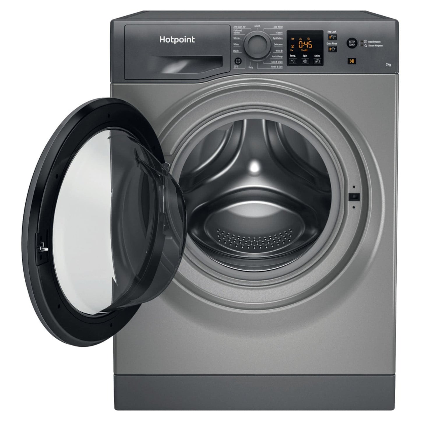 Hotpoint NSWR 743U GK UK N 7 kg 1400 Spin – Graphite